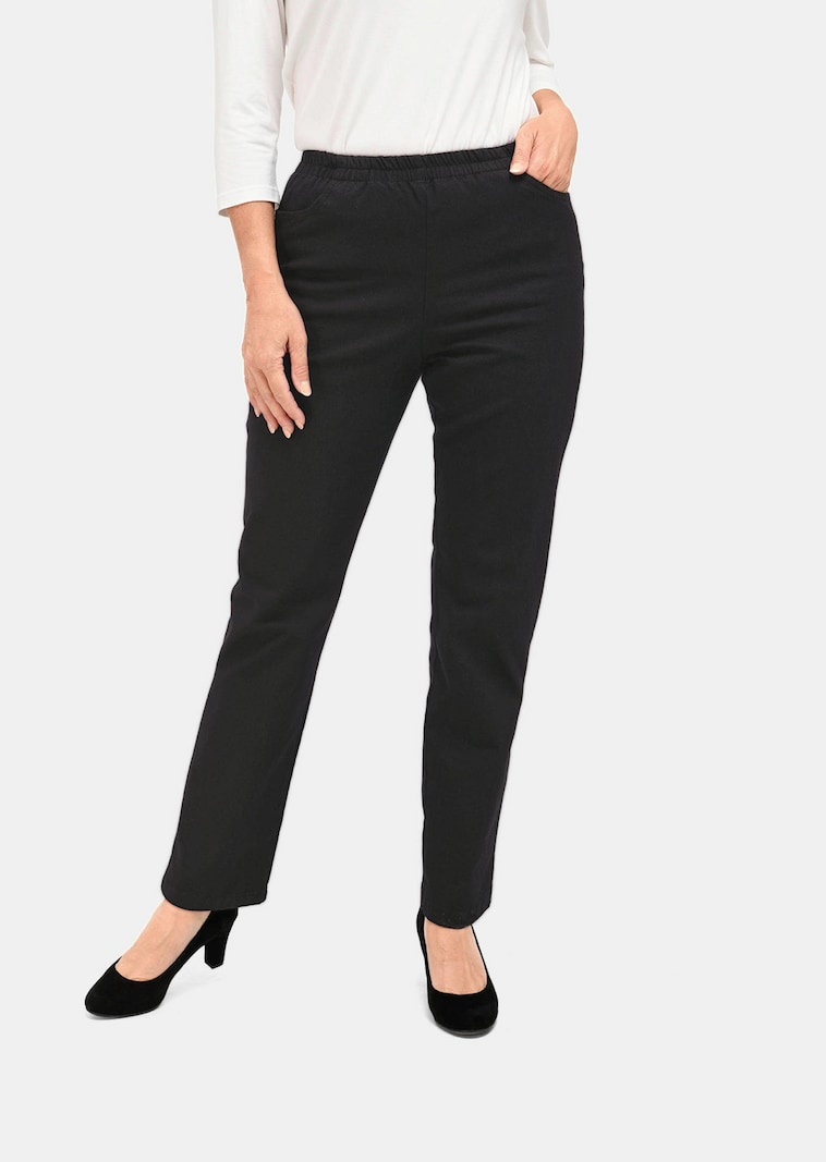 Jeansschlupfhose