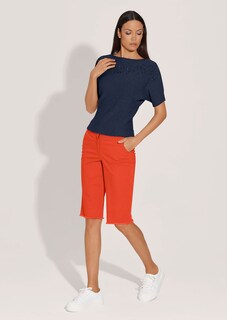 Halbarm-Pullover mit Baumwolle thumbnail 3
