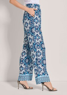 Weite Sommerhose mit Unikat-Print thumbnail 5