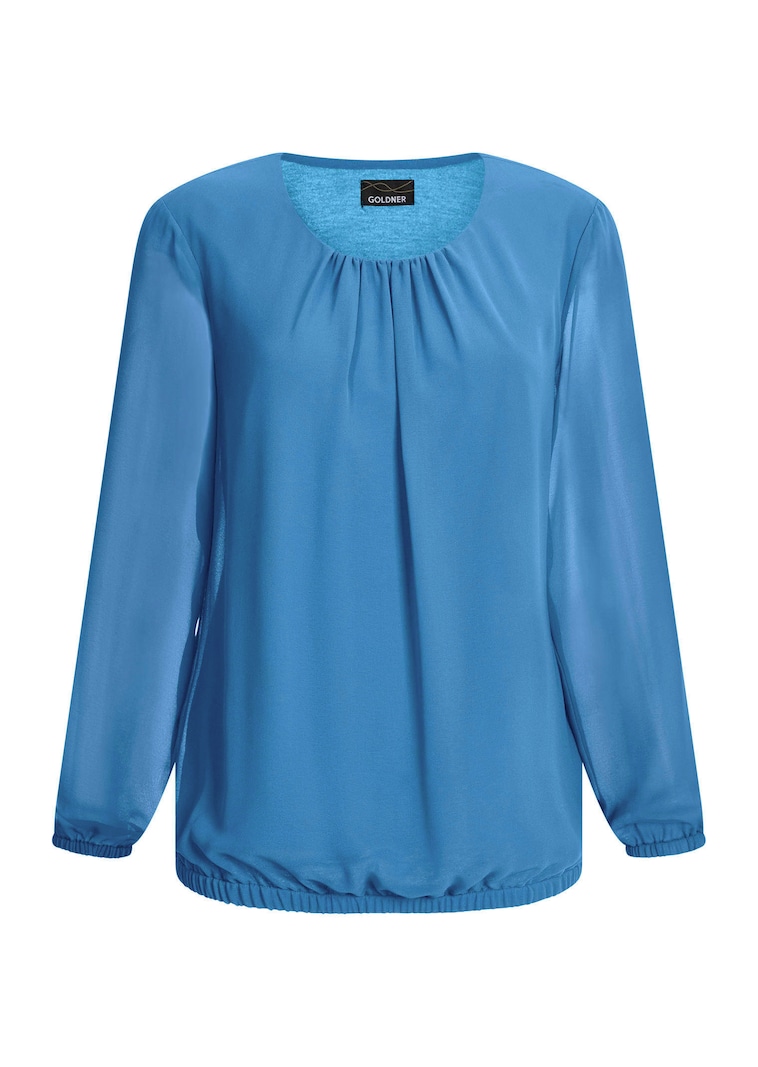 Elegante Bluse aus Chiffon