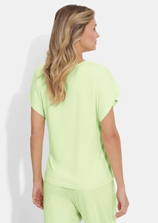 Legeres  Kurzarm-Shirt aus Modal thumbnail 2