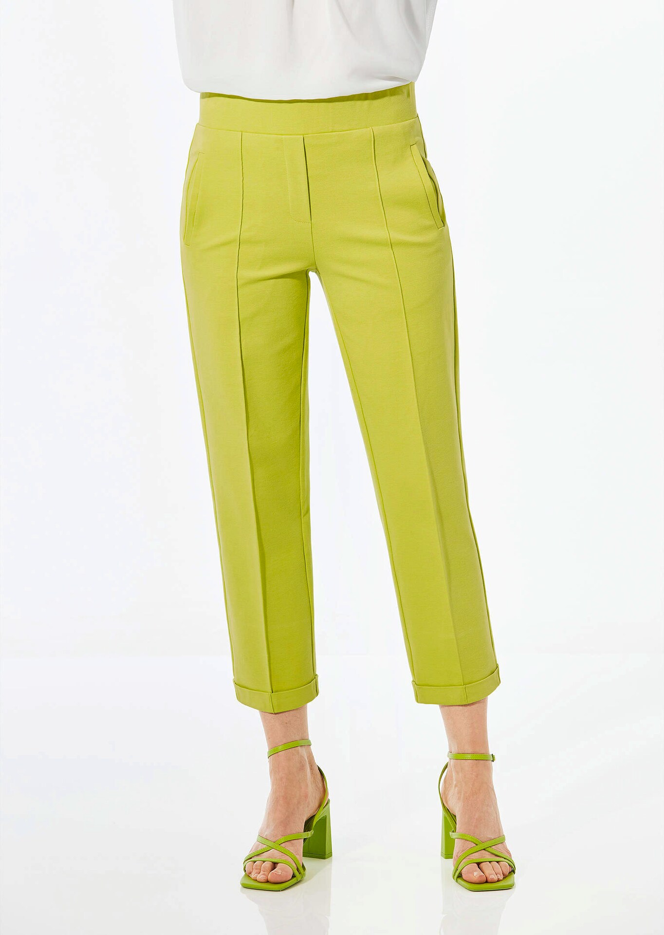 Pantalon 7/8 CARLA en jersey de viscose