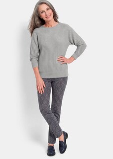 Weicher Strickpullover mit Glanzgarn thumbnail 2