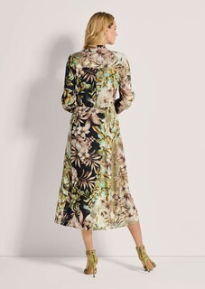 Hemdblusenkleid mit Unikat-Print thumbnail 4
