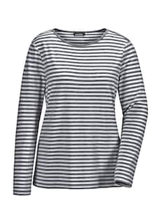 Ringelshirt mit U-Boot-Ausschnitt thumbnail 6