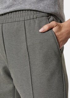 Schlanke Jerseyhose mit Biese thumbnail 6
