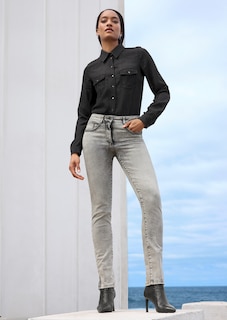 Blouse in denim look thumbnail 1