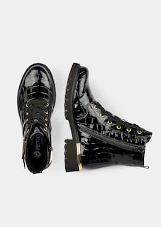 Bottines à motif reptile thumbnail 2
