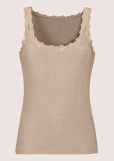 Lace-trim vest top thumbnail 7