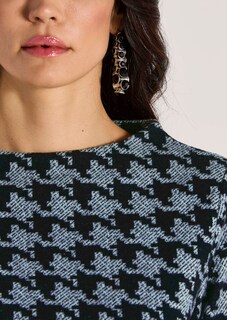 Sweat à motif pied-de-poule thumbnail 6