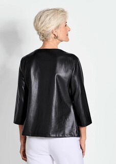 Jacke in Lederoptik thumbnail 3