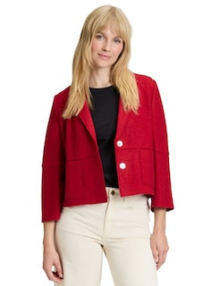 Blazer en laine foulée et viscose thumbnail 1