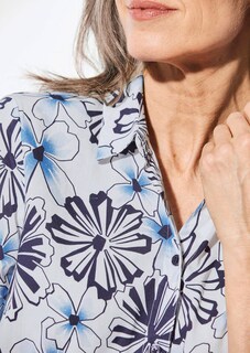 Druckbluse mit Hemdkragen thumbnail 5