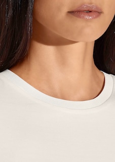 Jersey-Shirt mit Kappärmeln thumbnail 6