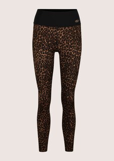 Sport-Leggings mit Animal-Print thumbnail 4