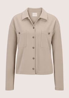 Oversize Hemdbluse mit aufgesetzten Taschen thumbnail 7