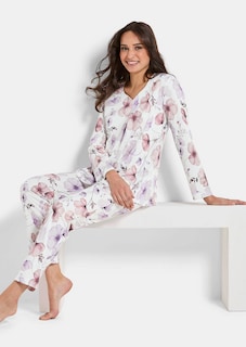 Pyjama met een mooi bloemenmotief thumbnail 3