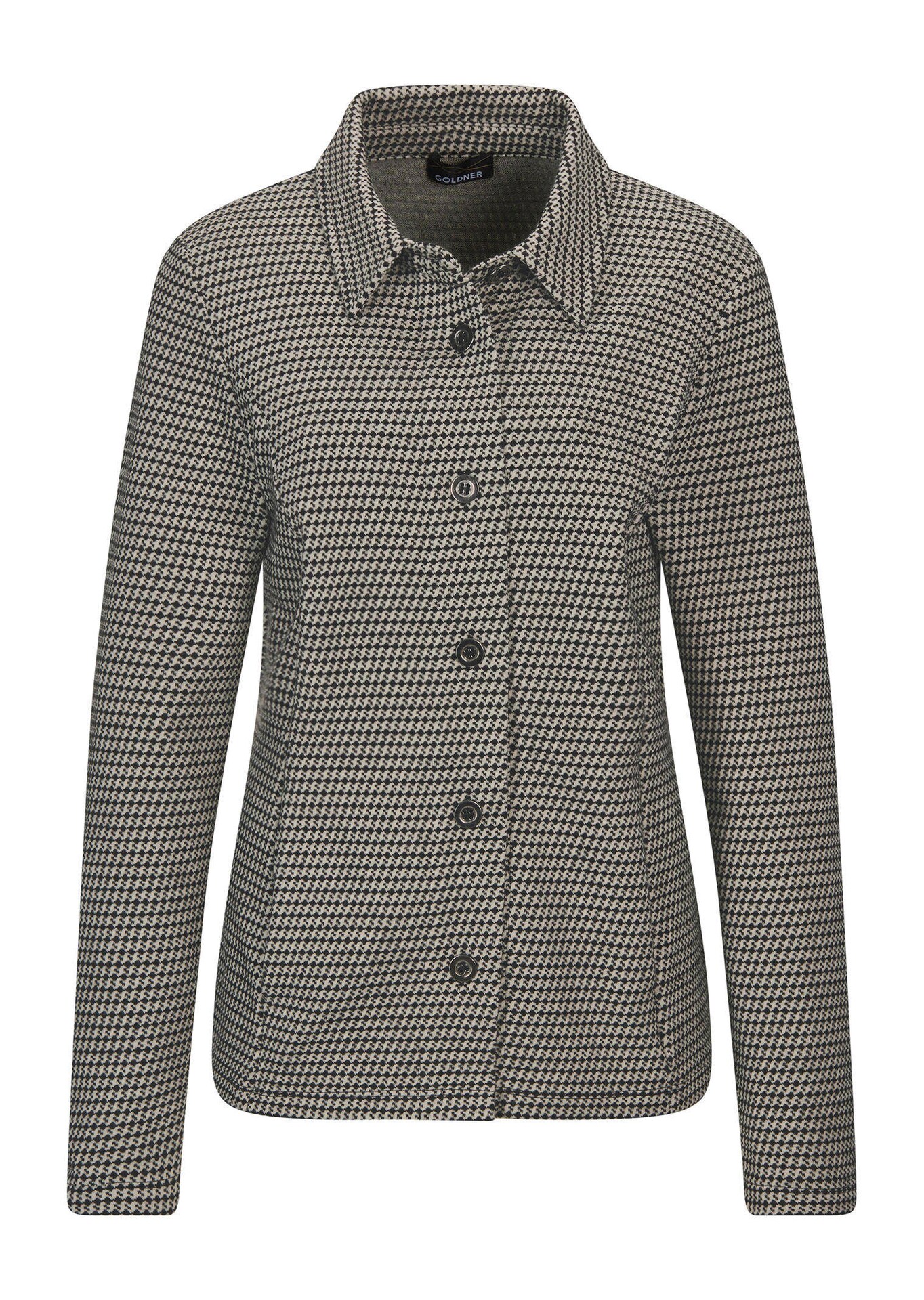 Surchemise avec motif pied-de-poule