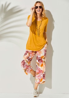 Culotte mit sommerlichem Blätterprint thumbnail 7