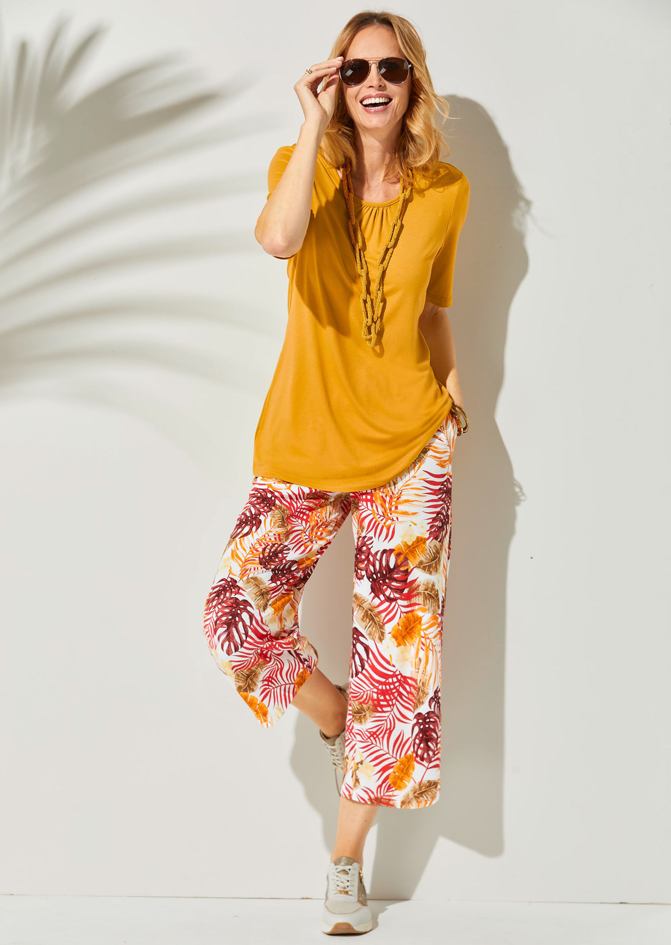 Sommerliche Druckhose thumbnail 7