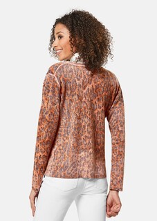 Cardigan with leo pattern thumbnail 4