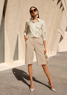 Elegante Jersey-Bermuda mit Stretch thumbnail 1