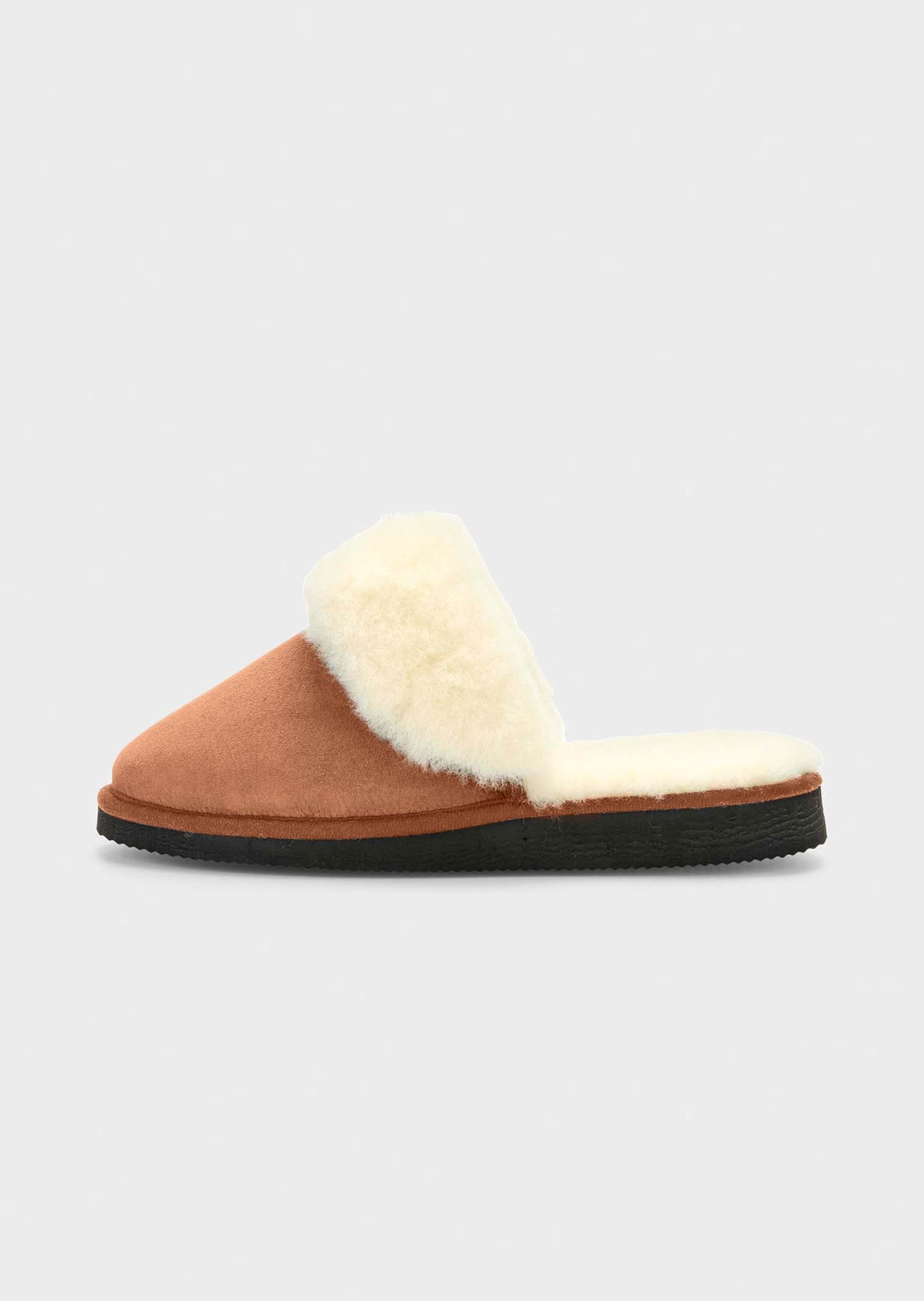 Pantoffels van lamsvacht