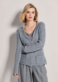 Knitted cashmere blazer thumbnail 2