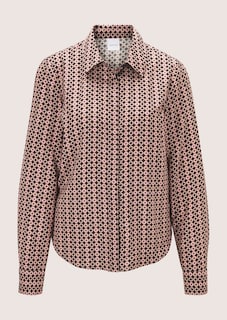 Soepele blouse met geometrisch patroon thumbnail 7