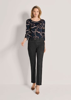 Broek met gestreken vouwen thumbnail 3