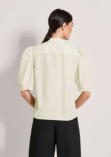 Romantische Rüschenbluse mit Stickerei thumbnail 4