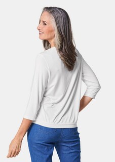 Élégant T-shirt aspect chemisier thumbnail 3