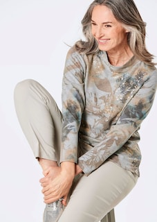 Sweatshirt met opstaande kraag thumbnail 4