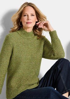 Tricot pullover in bouclé-look thumbnail 4