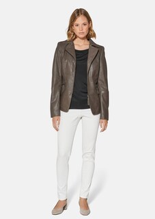 Veste. Cuir nappa d'agneau thumbnail 3
