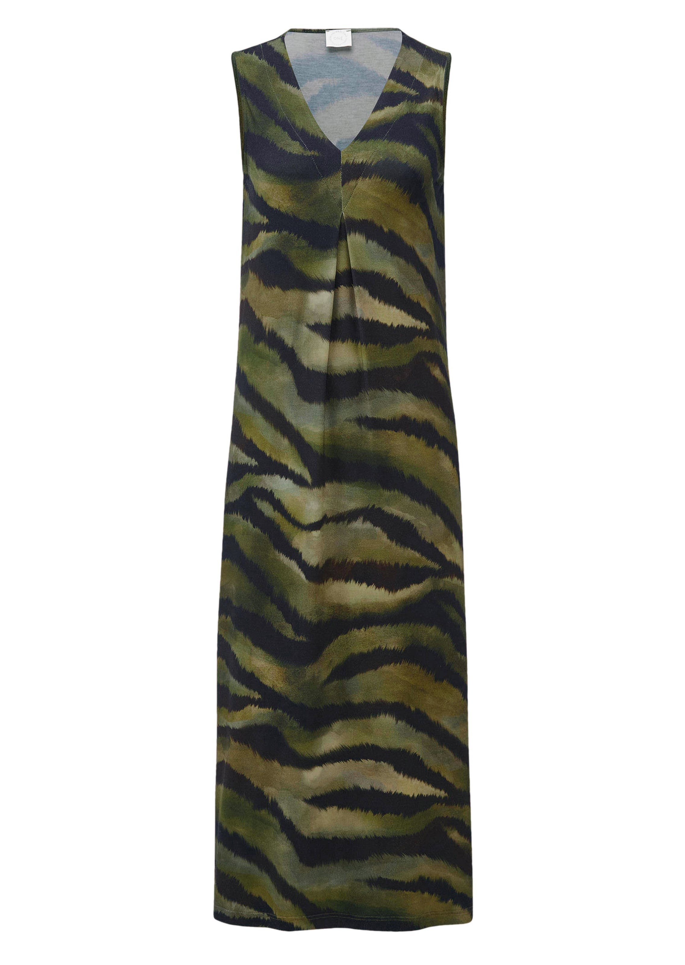 Freizeitkleid mit Animal Print