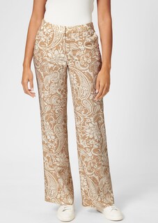 Weite Hose mit Paisley-Muster thumbnail 2