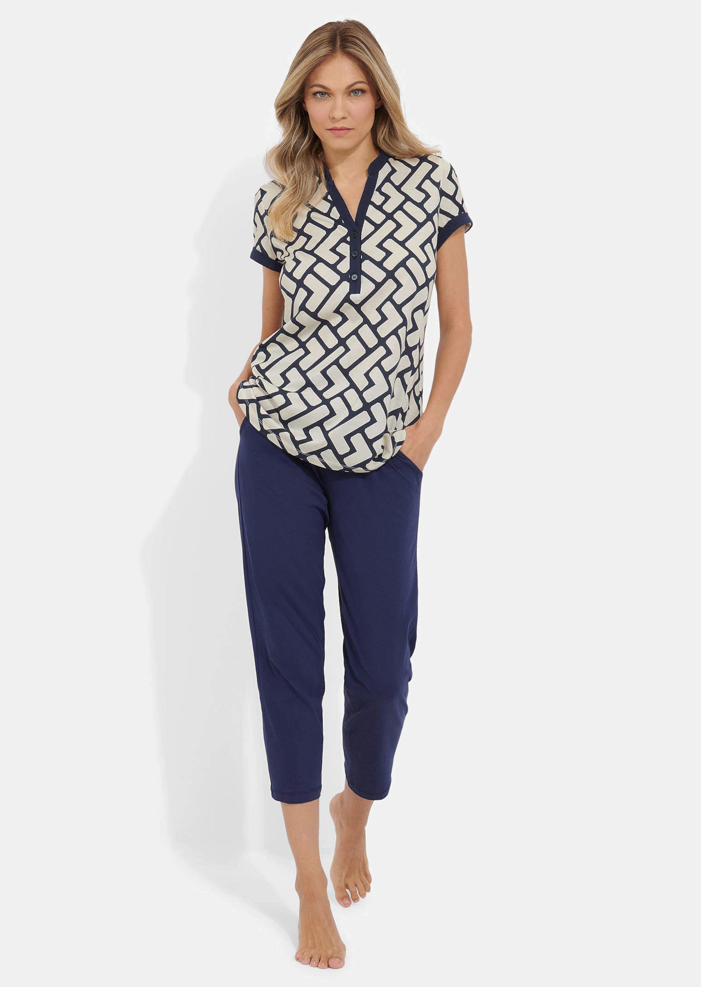 Pyjama mit 7/8-Hose