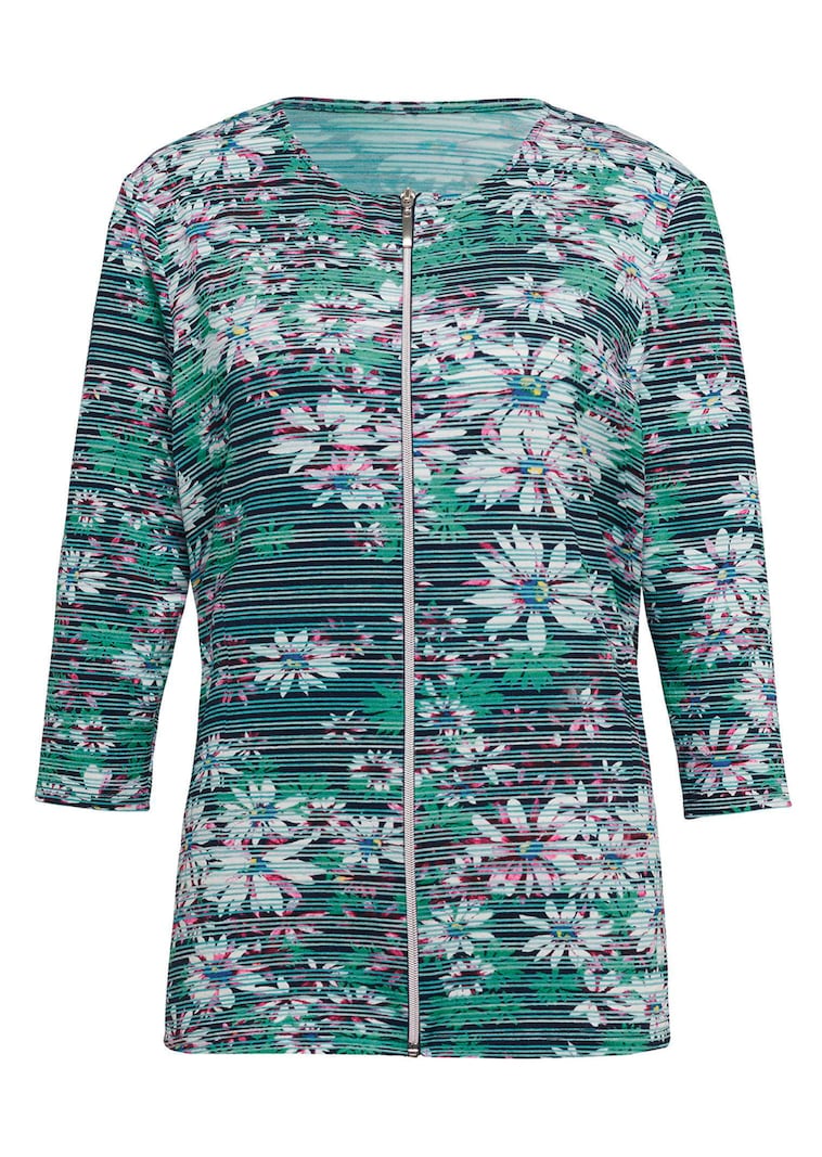 Figurumspielende Shirtjacke