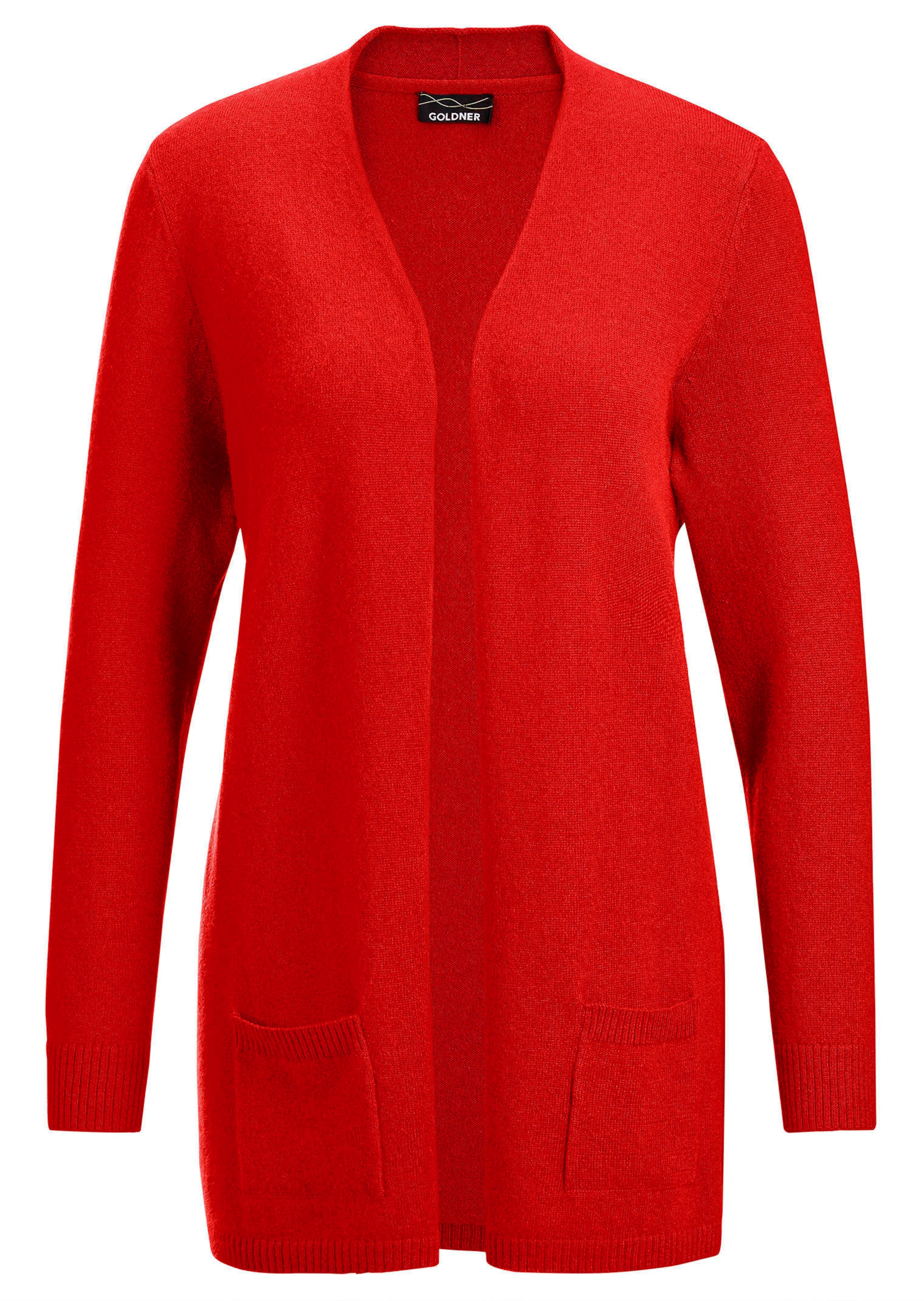 Kuschelweiche Kaschmir-Strickjacke
