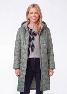 Manteau matelassé avec capuche thumbnail 1