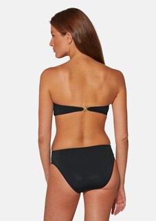 Bandeau bikini with drape effect thumbnail 3