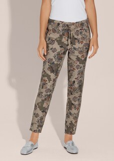 Floral print trousers thumbnail 2