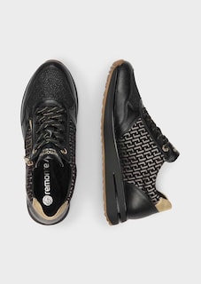 Sneaker mit goldfarbenem Reißverschluss thumbnail 2