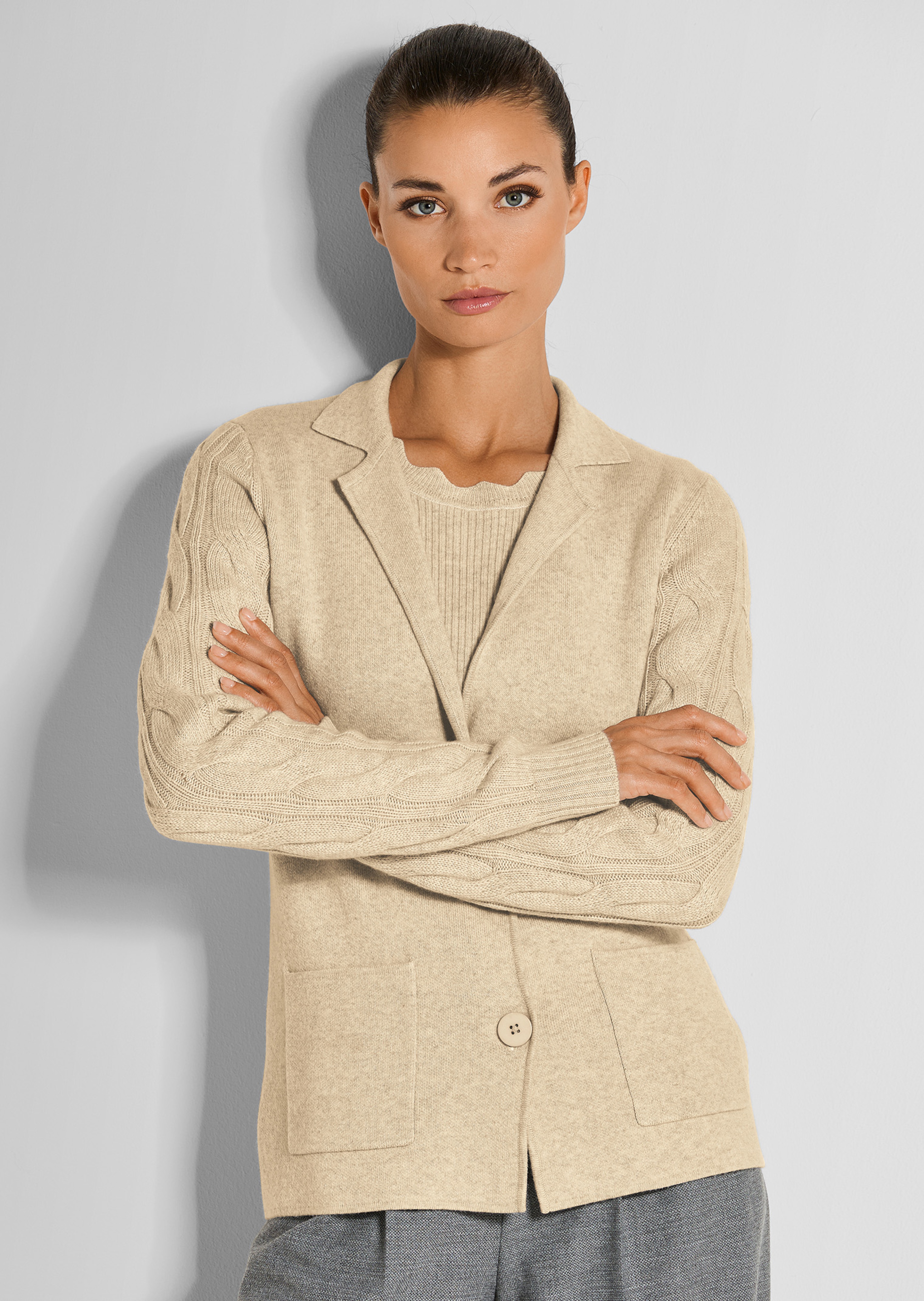 Tricot blazer