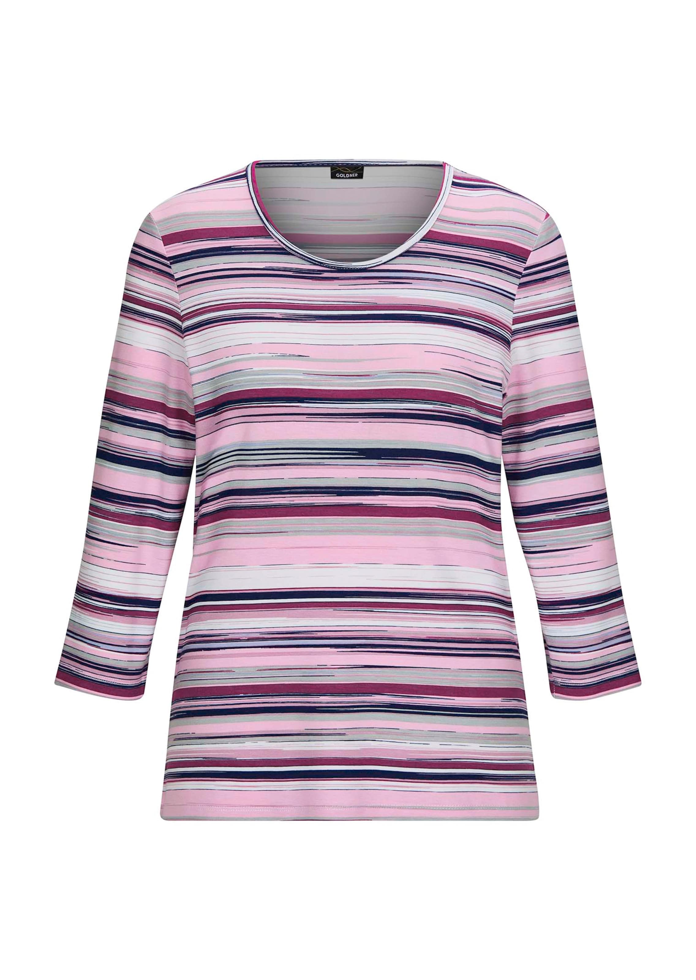 T-shirt rayé en jersey de viscose doux
