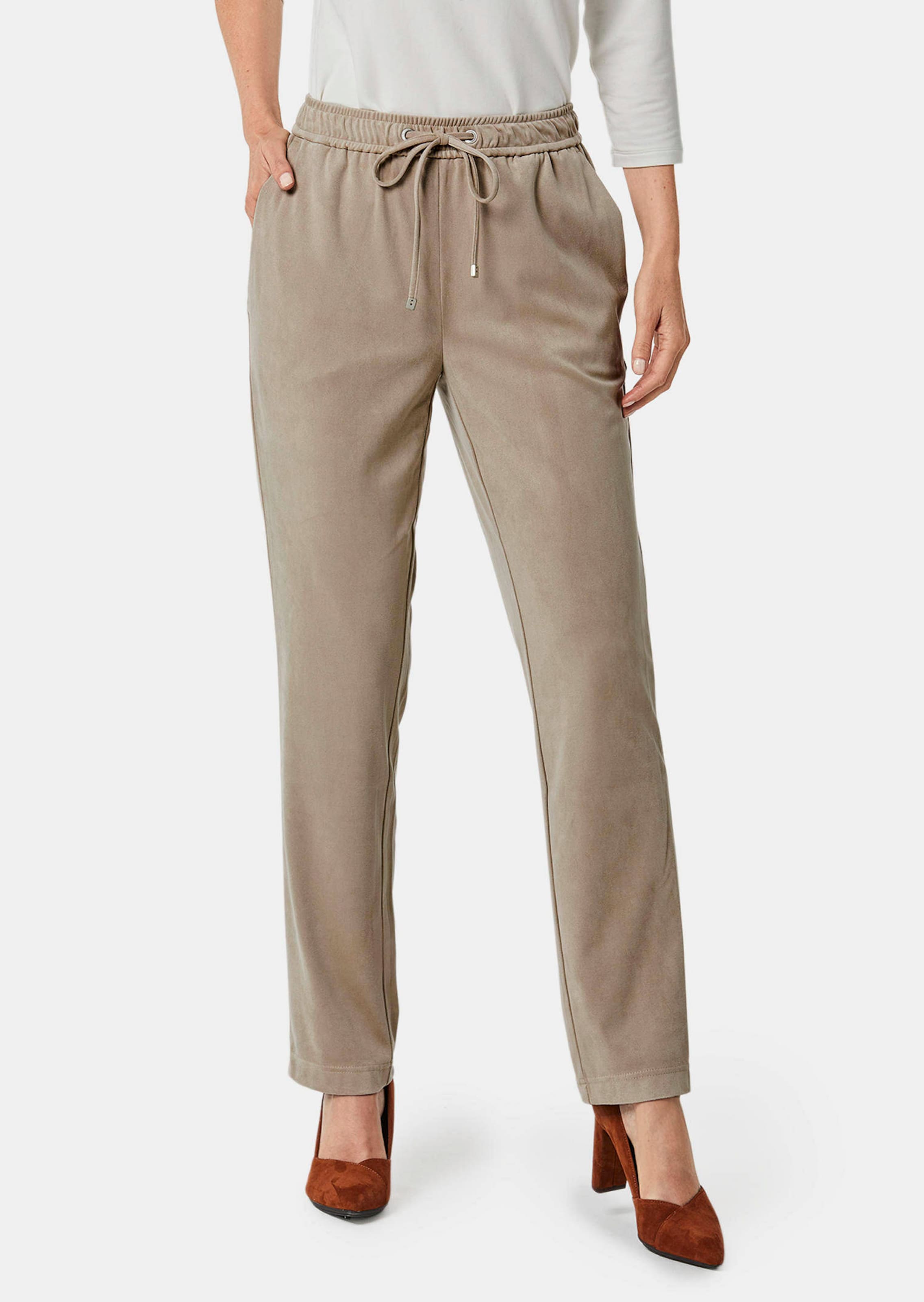 Broek SARA in suèdelook
