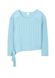 Kaschmir-Pullover mit feinen Ajour-Partien thumbnail 6