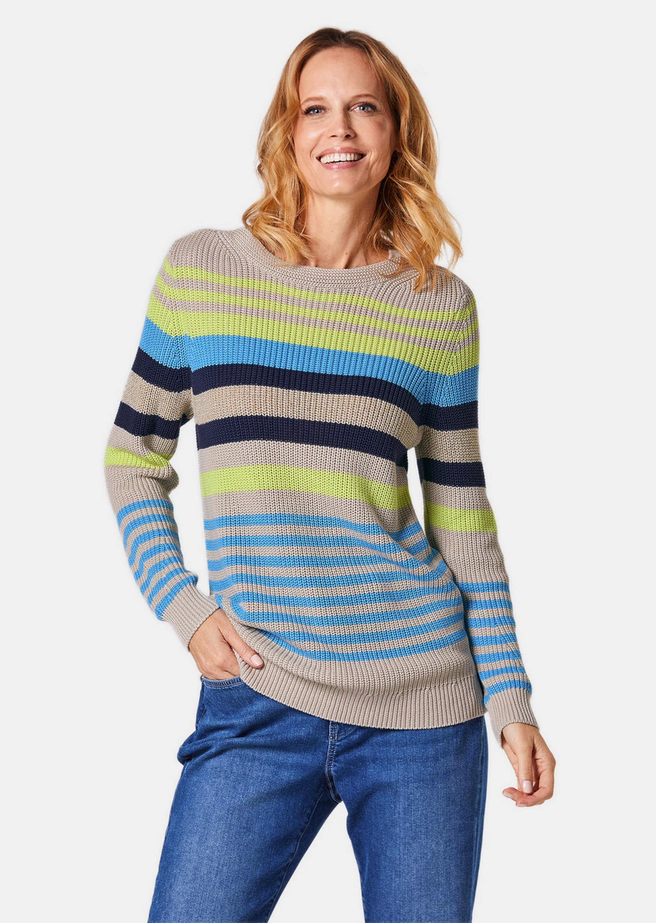Pull rayé