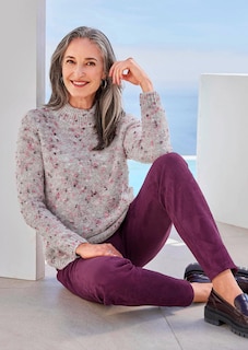 Pullover in Bouclé-Optik thumbnail 7